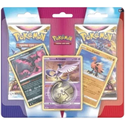 Pokemon TCG - Sword & Shield - 2-Pack Blister - Galarian Zapdos, Moltres & Articuno(Pokemon Tcg Sword Shield 3 Pack Blister Galarian Zapdos Moltres Articuno)