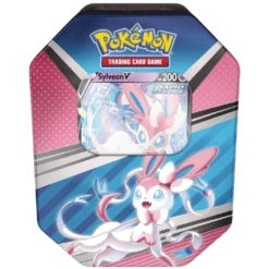Pokemon TCG: V Heroes Tin - Sylveon V(Pokemon Tcg V Heroes Tin Sylveon V)