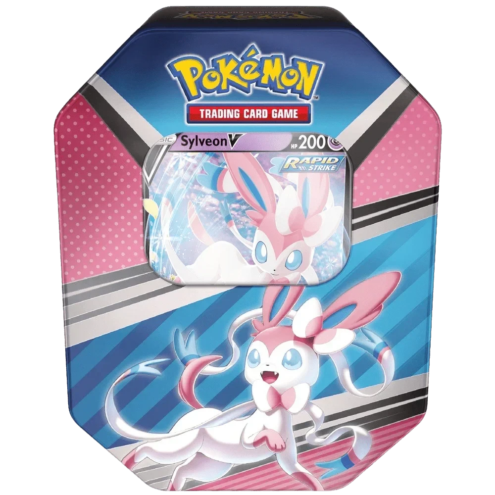 Pokemon TCG: V Heroes Tin - Sylveon V(Pokemon Tcg V Heroes Tin Sylveon V) 1 Pokemon TCG: V Heroes Tin - Sylveon V(Pokemon Tcg V Heroes Tin Sylveon V)