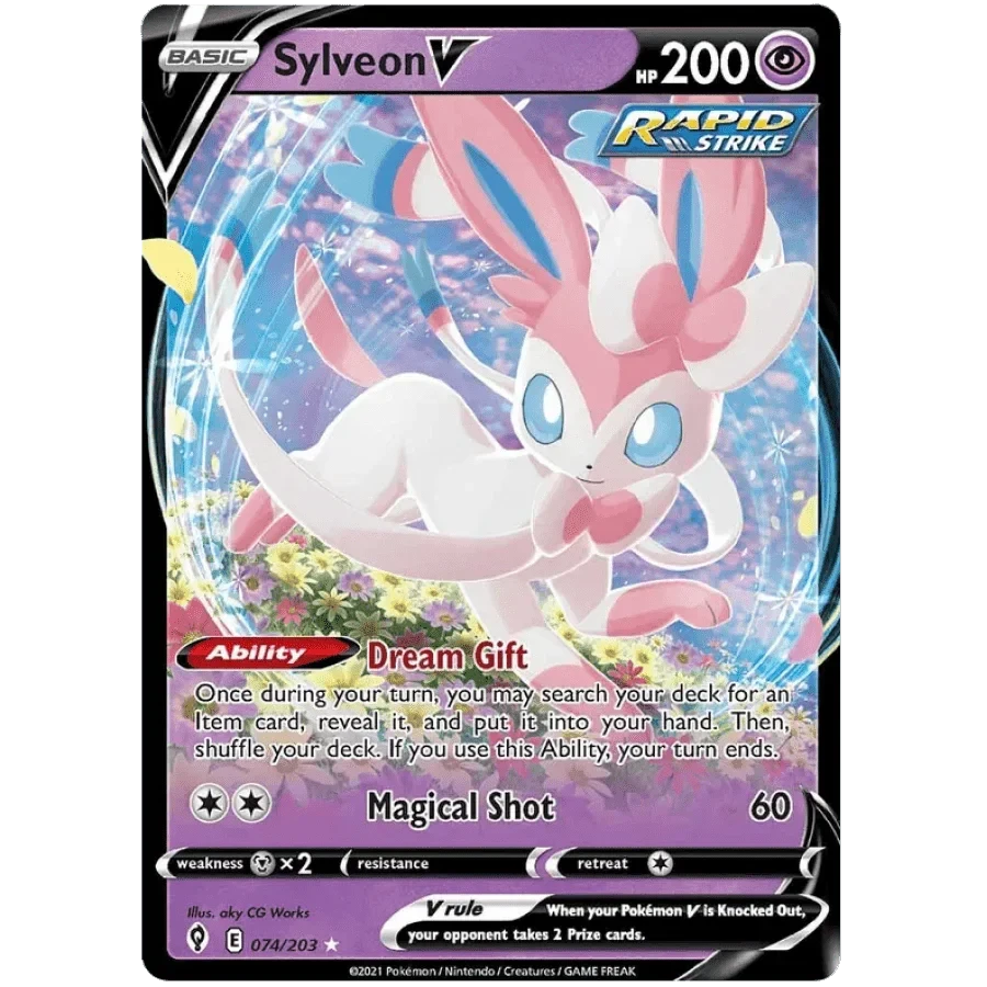 Pokemon TCG: V Heroes Tin - Sylveon V(Pokemon Tcg V Heroes Tin Sylveon V) 2 Pokemon TCG: V Heroes Tin - Sylveon V(Pokemon Tcg V Heroes Tin Sylveon V) - Image 2
