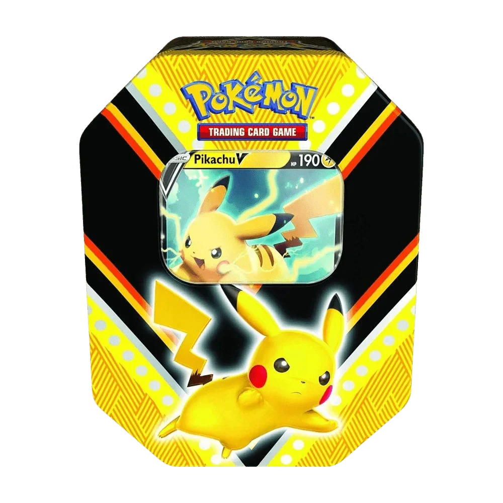 Pokemon TCG: V Powers Tin - Pikachu(Pokemon Tcg V Powers Tin Pikachu) 1 Pokemon TCG: V Powers Tin - Pikachu(Pokemon Tcg V Powers Tin Pikachu)