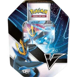 Pokemon TCG: V Strikers Tin - Empoleon V(Pokemon Tcg V Strikers Tin Empoleon V)