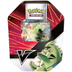Pokemon TCG: V Strikers Tin - Tyranitar V(Pokemon Tcg V Strikers Tin Tyranitar V)