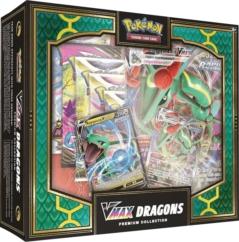 Pokemon TCG: VMAX Dragons Premium Collection - Rayquaza/Duraludon(Pokemon Tcg Vmax Dragons Premium Collection Rayquaza Duraludon) 1 Pokemon TCG: VMAX Dragons Premium Collection - Rayquaza/Duraludon(Pokemon Tcg Vmax Dragons Premium Collection Rayquaza Duraludon)