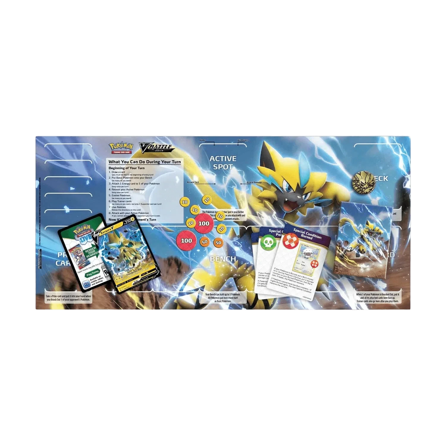Pokemon TCG: Zeraora V Battle Deck(Pokemon Tcg Zeraora V Battle Deck) 3 Pokemon TCG: Zeraora V Battle Deck(Pokemon Tcg Zeraora V Battle Deck) - Image 3