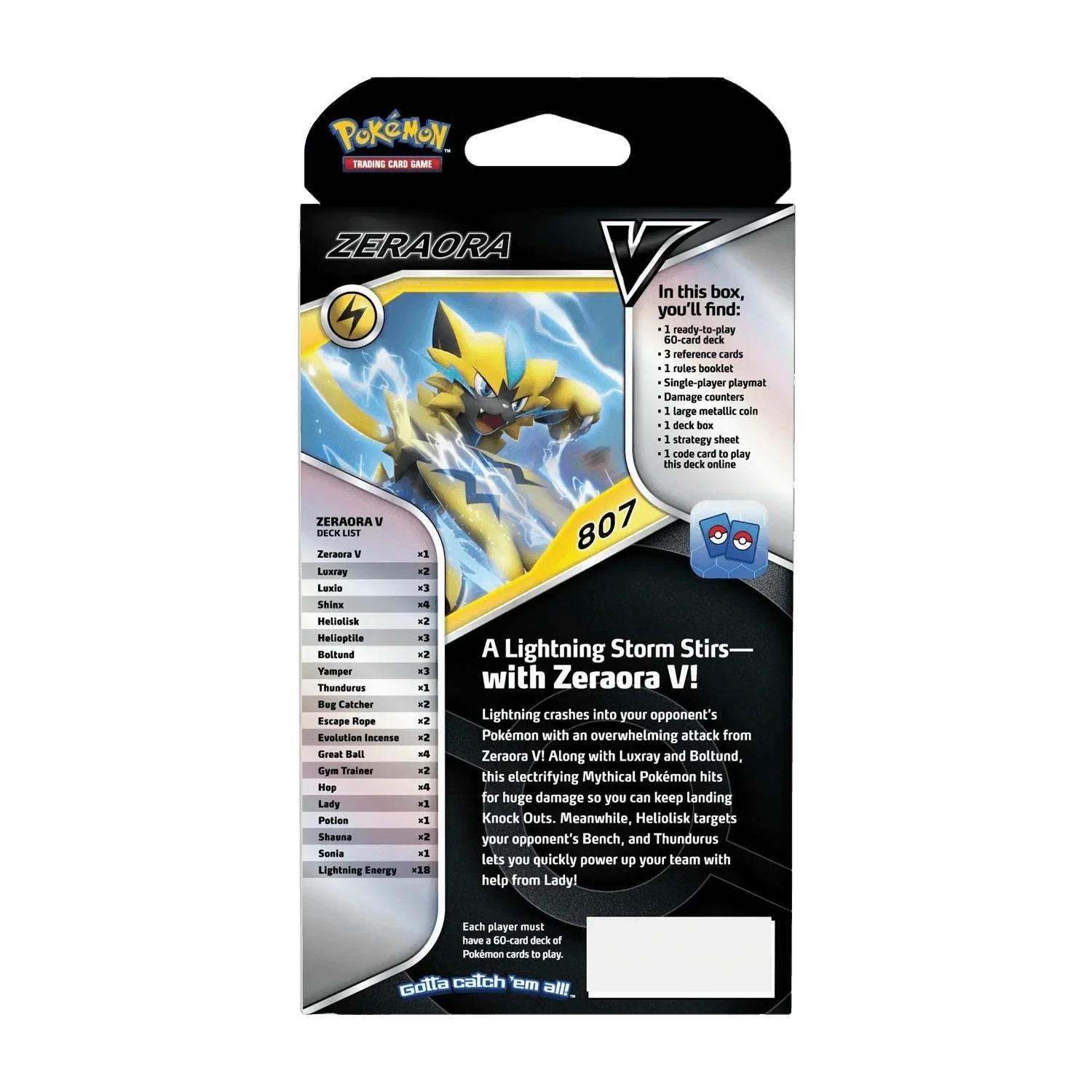 Pokemon TCG: Zeraora V Battle Deck(Pokemon Tcg Zeraora V Battle Deck) 7 Pokemon TCG: Zeraora V Battle Deck(Pokemon Tcg Zeraora V Battle Deck) - Image 7