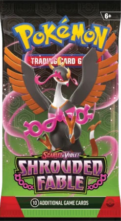 Pokemon TCG - Scarlet & Violet - Shrouded Fable - Mini Tin(Pokemon Tcg Scarlet Violet Shrouded Fable Mini Tin) -The Card Vault Store pokemon tcg scarlet violet shrouded fable booster wrap fezandipiti high 88b32e98 400a 4708 a8a8 2319ddb9fd24