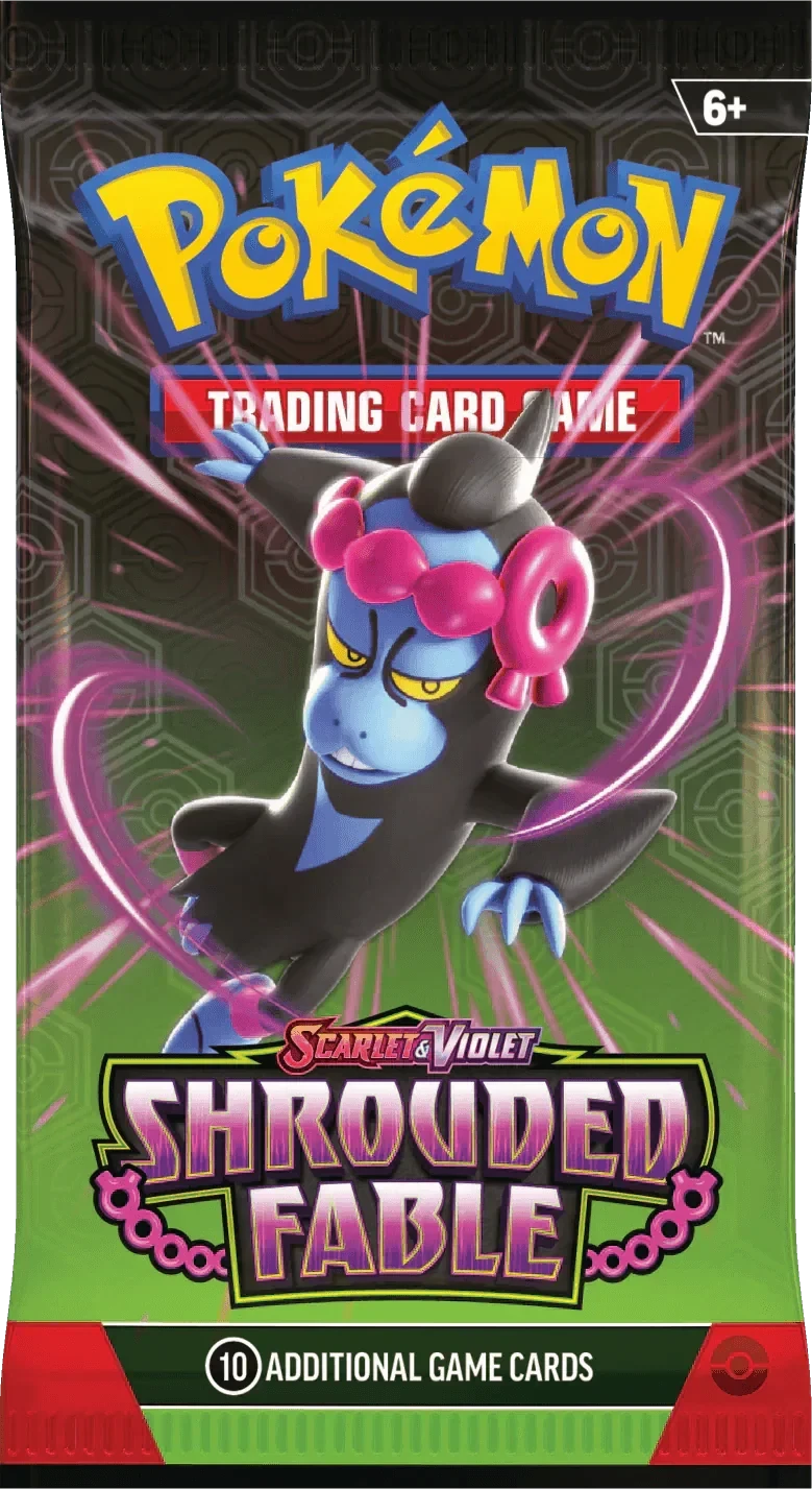 Pokemon TCG - Scarlet & Violet - Shrouded Fable - 3-Pack Blister(Pokemon Tcg Scarlet Violet Shrouded Fable 3 Pack Blister) 3 Pokemon TCG - Scarlet & Violet - Shrouded Fable - 3-Pack Blister(Pokemon Tcg Scarlet Violet Shrouded Fable 3 Pack Blister) - Image 3