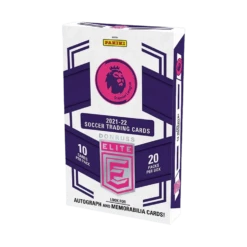 Panini Premier League 2021/22 Donruss Elite Football (Soccer) - Retail Box (20 Packs)(Premier League 2021 22 Donruss Elite Retail Box 20 Packs)