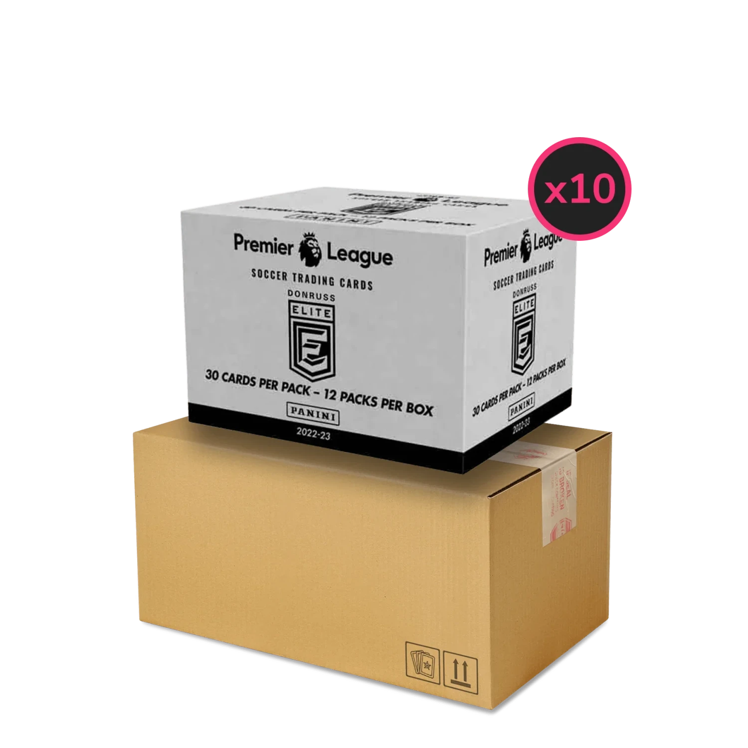 Panini Premier League 2022/23 Donruss Elite Football (Soccer) - Fat Pack Display Case (10x Fat Pack Boxes)(Premier League 2022 23 Donruss Elite Football Soccer Fat Pack Display Case 10x Fat Pack Boxes) 1 Panini Premier League 2022/23 Donruss Elite Football (Soccer) - Fat Pack Display Case (10x Fat Pack Boxes)(Premier League 2022 23 Donruss Elite Football Soccer Fat Pack Display Case 10x Fat Pack Boxes)