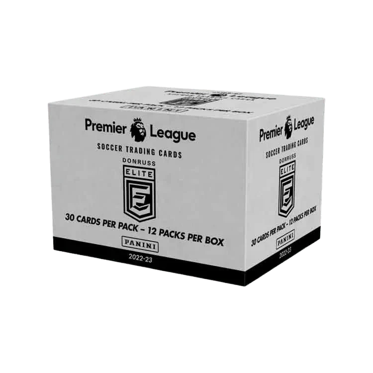 Panini Premier League 2022/23 Donruss Elite Football (Soccer) - Fat Pack Display Case (10x Fat Pack Boxes)(Premier League 2022 23 Donruss Elite Football Soccer Fat Pack Display Case 10x Fat Pack Boxes) 2 Panini Premier League 2022/23 Donruss Elite Football (Soccer) - Fat Pack Display Case (10x Fat Pack Boxes)(Premier League 2022 23 Donruss Elite Football Soccer Fat Pack Display Case 10x Fat Pack Boxes) - Image 2