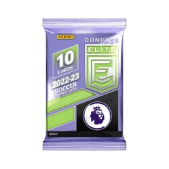 Panini Premier League 2022/23 Donruss Elite Football (Soccer) - Retail Box Display Case (10x Retail Boxes)(Premier League 2022 23 Donruss Elite Football Soccer Retail Box Display Case 10x Retail Boxes) -The Card Vault Store premier league 202223 donruss elite football soccer retail box display case 10x retail boxes the card vault 3