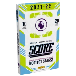 Panini Premier League Score 21/22 Football (Soccer)- Retail Box (20 Packs)(Premier League Score 21 22 Trading Cards Retail Box 20 Packs)