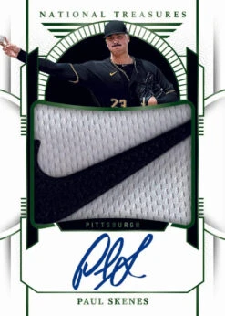 Panini - 2024 National Treasures Baseball (MLB) - Hobby Box(Panini 2024 National Treasures Baseball Mlb Hobby Box) 10 Panini - 2024 National Treasures Baseball (MLB) - Hobby Box(Panini 2024 National Treasures Baseball Mlb Hobby Box) -The Card Vault Store prospect material sig brand logo skenes copy