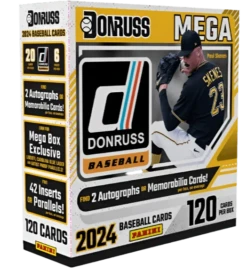 Panini - 2024 Donruss Baseball (MLB) - Mega Box(Panini 2024 Donruss Baseball Mlb Mega Box)