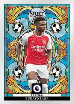 Panini - 2023/24 Select Premier League Football (Soccer) - Hobby Box(Panini 2023 24 Select Premier League Football Soccer Hobby Box) -The Card Vault Store stained glass saka copy