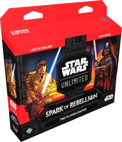 Star Wars: Unlimited - Spark Of Rebellion - Two-Player Starter Set (Luke Vs Vader)(Star Wars Unlimited Spark Of Rebellion Two Player Starter Set Luke Vs Vader)