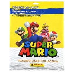 Panini Super Mario Trading Cards - Starter Pack(Super Mario Trading Cards Starter Pack)