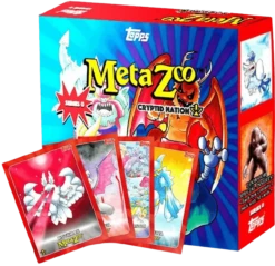 Topps - 2021 Chrome MetaZoo Cryptid Nation - Hobby Box(Topps 2021 Chrome Metazoo Cryptid Nation Hobby Box)