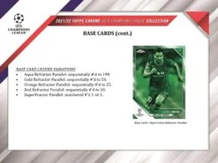 Topps - 2021/22 UEFA Chrome Football (Soccer) - Hobby Box(Topps 2021 22 Uefa Chrome Football Soccer Hobby Box) -The Card Vault Store topps 202122 uefa chrome football soccer hobby box the card vault 4