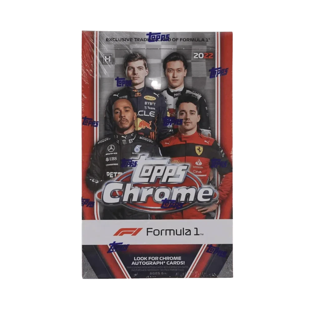 Topps - 2022 Chrome Formula 1 (F1) - Hobby Box(Topps Chrome F1 2022 Hobby Box) 2 Topps - 2022 Chrome Formula 1 (F1) - Hobby Box(Topps Chrome F1 2022 Hobby Box) - Image 2