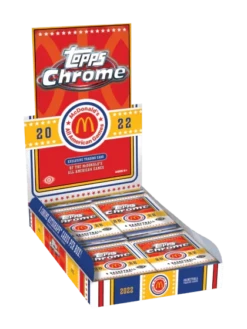 Topps - 2022 Chrome McDonald's All American Basketball (NBA) - Hobby Box(Topps 2022 Chrome Mcdonalds All American Basketball Nba Hobby Box)
