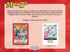 Topps - 2022 Chrome MetaZoo - Hobby Box(Topps 2022 Chrome Metazoo Hobby Box)