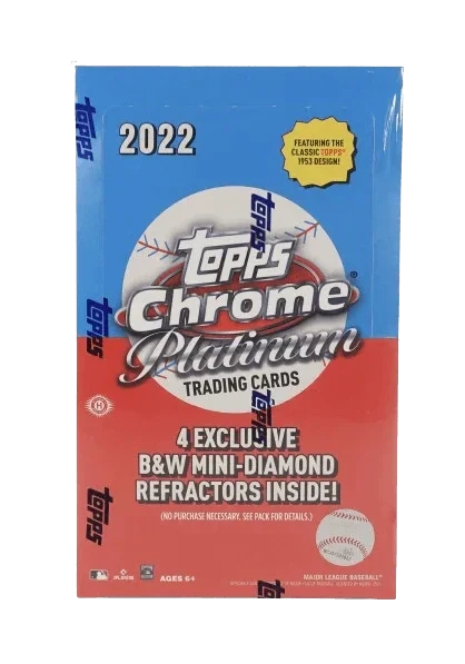 Topps - 2022 Chrome Platinum Baseball (MLB) - Hobby Lite Box(Topps 2022 Chrome Platinum Baseball Mlb Hobby Lite Box) 1 Topps - 2022 Chrome Platinum Baseball (MLB) - Hobby Lite Box(Topps 2022 Chrome Platinum Baseball Mlb Hobby Lite Box)