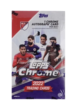 Topps - 2022 Major League Soccer Chrome - Hobby Box(Topps 2022 Major League Soccer Chrome Hobby Box)
