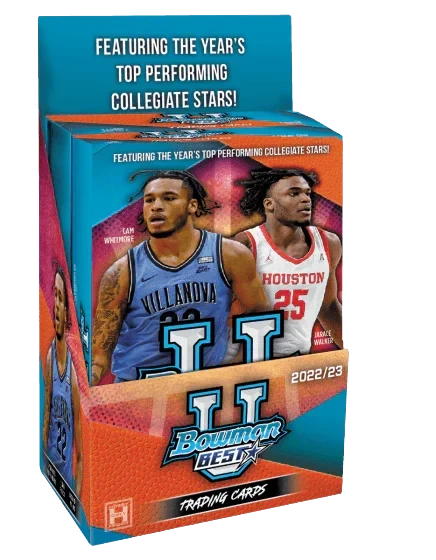 Topps - 2022/23 Bowman University Best Basketball (NBA) - Hobby Box(Topps 2022 23 Bowman University Best Basketball Nba Hobby Box) 1 Topps - 2022/23 Bowman University Best Basketball (NBA) - Hobby Box(Topps 2022 23 Bowman University Best Basketball Nba Hobby Box)