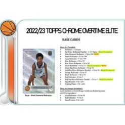 Topps - 2022/23 Chrome Overtime Elite Basketball (NBA) - Blaster Box(Topps 2022 23 Chrome Overtime Elite Basketball Nba Value Box) -The Card Vault Store topps 202223 chrome overtime elite basketball nba blaster box the card vault 4
