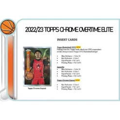 Topps - 2022/23 Chrome Overtime Elite Basketball (NBA) - Blaster Box(Topps 2022 23 Chrome Overtime Elite Basketball Nba Value Box) -The Card Vault Store topps 202223 chrome overtime elite basketball nba blaster box the card vault 6