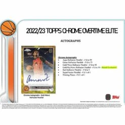 Topps - 2022/23 Chrome Overtime Elite Basketball (NBA) - Blaster Box(Topps 2022 23 Chrome Overtime Elite Basketball Nba Value Box) -The Card Vault Store topps 202223 chrome overtime elite basketball nba blaster box the card vault 7