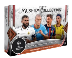 Topps - 2022/23 UEFA Champions League Museum Collection Football (Soccer) - Hobby Box(Topps 2022 23 Uefa Champions League Museum Collection Football Soccer Hobby Box)