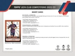 Topps - 2022/23 UEFA Club Competitions Football (Soccer) - Hobby Box(Topps 2022 23 Uefa Champions League Club Competitions Football Soccer Hobby Box) -The Card Vault Store topps 202223 uefa club competitions football soccer hobby box the card vault 4