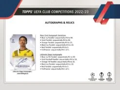Topps - 2022/23 UEFA Club Competitions Football (Soccer) - Hobby Box(Topps 2022 23 Uefa Champions League Club Competitions Football Soccer Hobby Box) -The Card Vault Store topps 202223 uefa club competitions football soccer hobby box the card vault 5