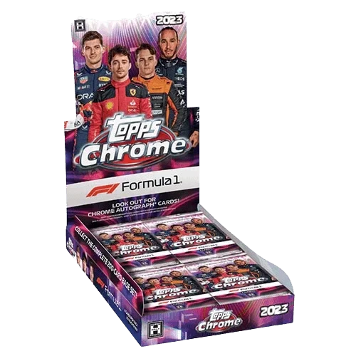 Topps - 2023 Chrome Formula 1 (F1) - Booster Pack(Topps 2023 Chrome Formula 1 F1 Hobby Box Copy) 2 Topps - 2023 Chrome Formula 1 (F1) - Booster Pack(Topps 2023 Chrome Formula 1 F1 Hobby Box Copy) - Image 2