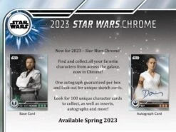 Topps - 2023 Chrome Star Wars - Hobby Box(Topps 2023 Chrome Star Wars Hobby Box)