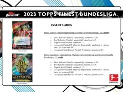 Topps - 2023 Finest Bundesliga Football (Soccer) - Hobby Box(Topps 2022 23 Finest Bundesliga Football Soccer Hobby Box) -The Card Vault Store topps 2023 finest bundesliga football soccer hobby box the card vault 4