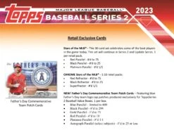 Topps - 2023 Series 2 Baseball (MLB) - Relic Box(Topps 2023 Series 2 Baseball Mlb Relic Box) -The Card Vault Store topps 2023 series 2 baseball mlb relic box the card vault 7