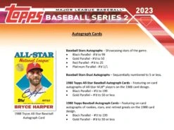 Topps - 2023 Series 2 Baseball (MLB) - Relic Box(Topps 2023 Series 2 Baseball Mlb Relic Box) -The Card Vault Store topps 2023 series 2 baseball mlb relic box the card vault 8