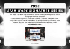 Topps - 2023 Star Wars Signature Series Trading Cards(Topps 2023 Star Wars Signature Series Trading Cards) -The Card Vault Store topps 2023 star wars signature series trading cards the card vault 7
