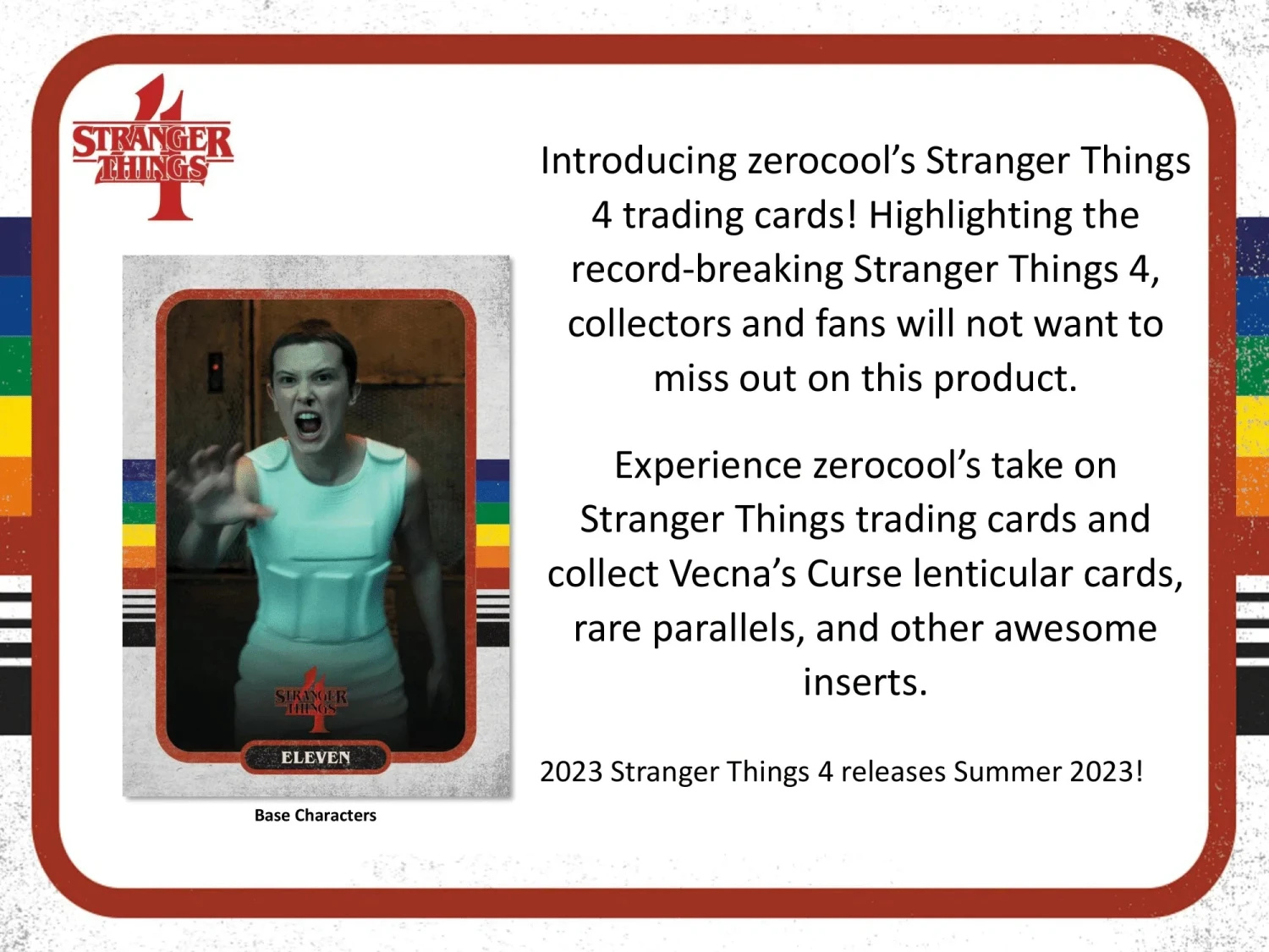 Topps - 2023 Stranger Things Season 4 - Hobby Box(Topps 2023 Stranger Things Hobby Box) 2 Topps - 2023 Stranger Things Season 4 - Hobby Box(Topps 2023 Stranger Things Hobby Box) - Image 2