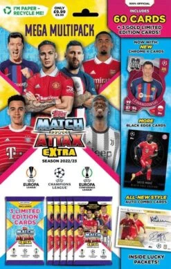 Topps - Match Attax Extra 22/23 - Mega Multipack(Topps Match Attax Extra 22 23 Mega Multipack)