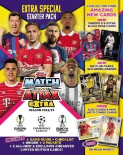 Topps - Match Attax Extra 22/23 - Starter Pack(Topps Match Attax Extra 22 23 Starter Pack)