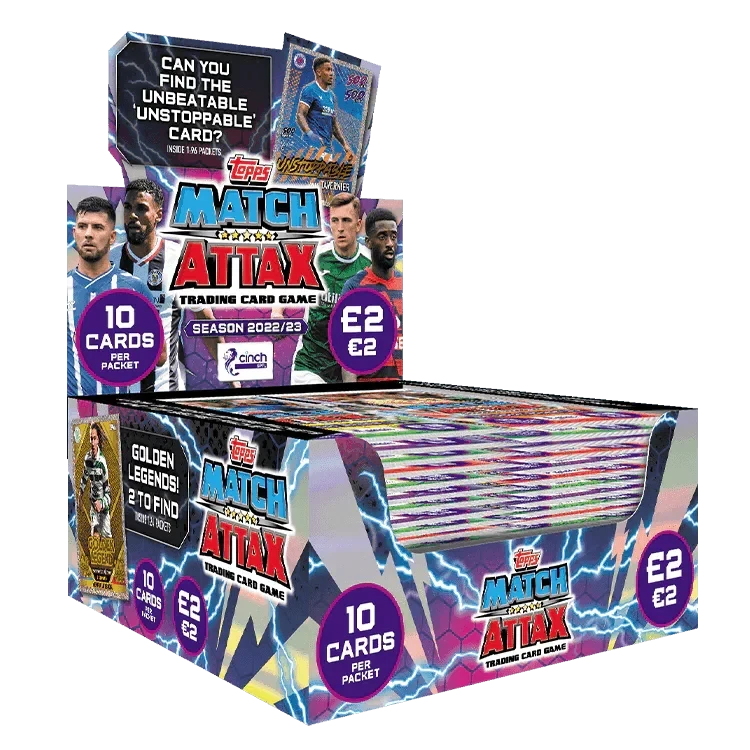 Topps - SPFL Match Attax 2023 - Booster Box (24 Packs)(Spfl Match Attax 2023 Booster Box 24 Packs) 1 Topps - SPFL Match Attax 2023 - Booster Box (24 Packs)(Spfl Match Attax 2023 Booster Box 24 Packs)