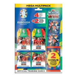 Topps - UEFA Euro 2024 Football (Soccer) Match Attax - Multipack(Topps Uefa Euro 2024 Football Soccer Match Attax Multipack)