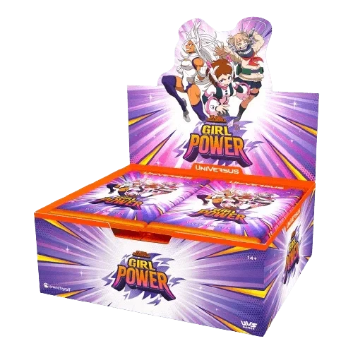UniVersus CCG - My Hero Academia: Girl Power - Booster Box (24 Packs)(Universus Tcg My Hero Academia Girl Power Booster Box 24 Packs) 1 UniVersus CCG - My Hero Academia: Girl Power - Booster Box (24 Packs)(Universus Tcg My Hero Academia Girl Power Booster Box 24 Packs)