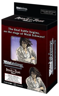 Weiss Schwarz - Attack On Titan: Final Season - Trial Deck+(Weiss Schwarz Attack On Titan Final Season Trial Deck)