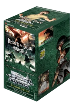 Weiss Schwarz - Attack On Titan Vol. 2 - Booster Box (20x Packs)(Weiss Schwarz Attack On Titan Vol 2 Booster Box 20 Packs)